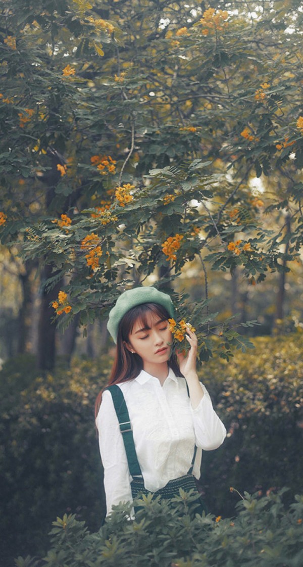 白衬衫性感魅惑红色内衣的嫩模吴雪菁人体艺术写真(二)